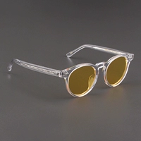 Прозрачная цветовая рама+поляризованная ночная визуальная желтая линза