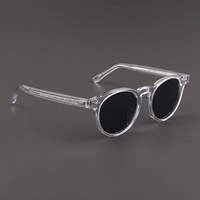 Прозрачная цветовая рама+поляризованная серая линза