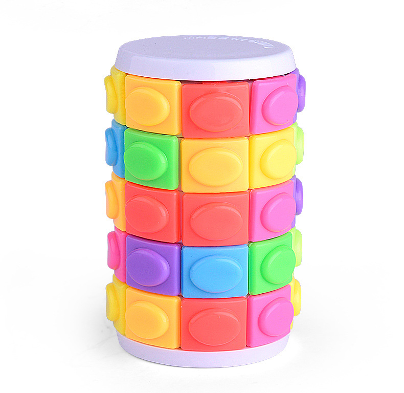 Thứ ba-thứ tự Rubik của Cube hướng dẫn Loạt Các người mới bắt đầu bé mịn sáng tạo cậu bé đồ chơi trẻ em câu đố thông minh câu đố công chúa búp bê