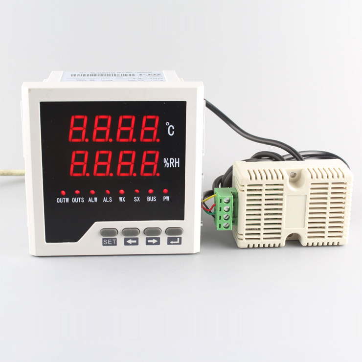 CJ-303 TEMPERATURE AND HUMIDITY METER HIGH ACCURACY HOME INDUSTRIAL TEMPERATURE AND HUMIDITY CONTROLLER NUMBER DISPLAY WITH ALARM 96 * 96