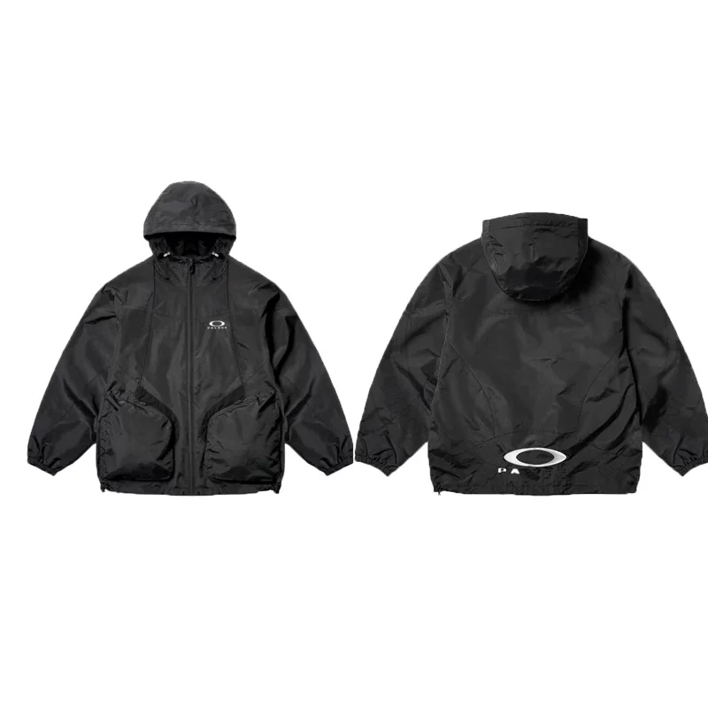 Пальто Palace в стиле OAKLEY с застежкой на молнии и плечевым швом прикладной куртка Palace