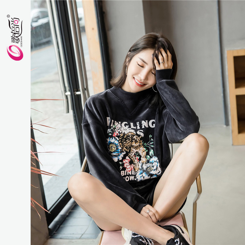 Sweatshirt femme en Polyester - Ref 3217534 Image 1