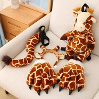 Жираф -четырехэтажный набор (рюкзак Giraffe+Claw 1 пара+хвост+карта)