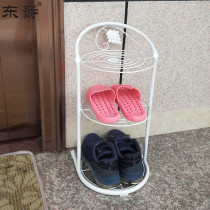 Dongjue shoe rack simple household space-saving simple mini childrens small shoe rack balcony door multi-layer shoe storage rack
