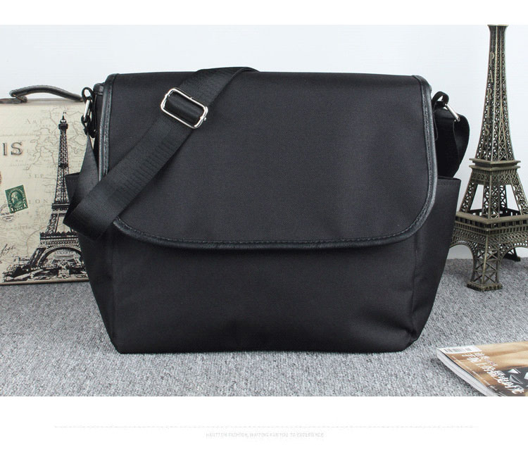 M / yêu chồng nam túi đeo chéo vai túi nam Messenger túi xách phiên bản Hàn Quốc giản dị của túi nylon vải nam túi xách du lịch