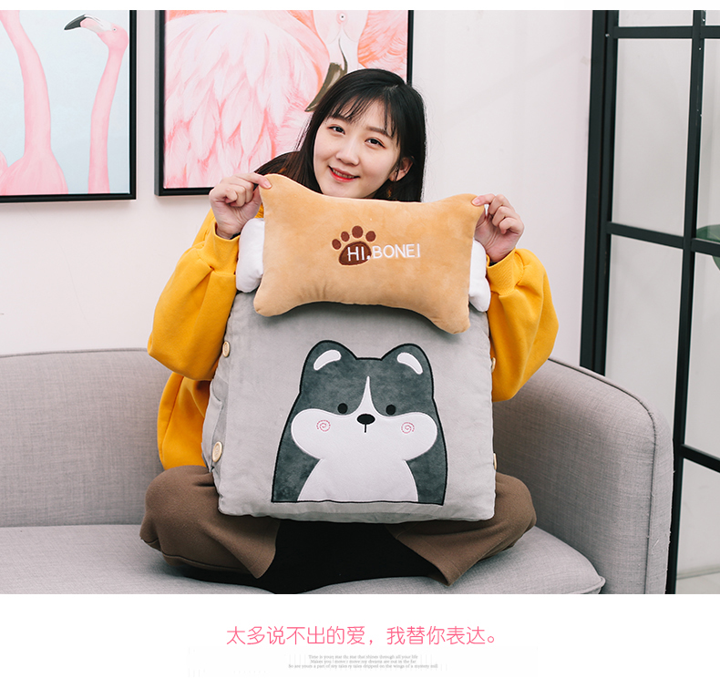 Gối đầu gối đệm văn phòng thắt lưng gối lớn gối lưng gối gối tam giác đệm lưng nam và nữ gối tựa lưng sofa gỗ