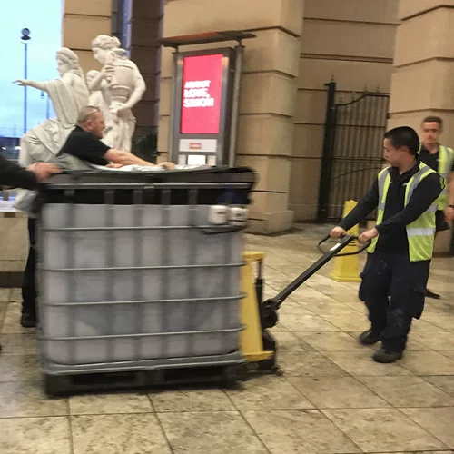 Британский импортный аквариум трансфер -коробка дельфинов