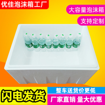 Large capacity Increase foam Case 30-40-50 catfish Large size Vegetable Big Code Foam Box Transport Refrigerated Box Manufacturer