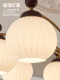 Living Room Lamp, Retro Medieval Chandelier, American and French Style Dining Room and Bedroom Lamps, Classical High-End Nanyang Style Hall Main Lamp