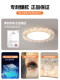 Cream-Style Living Room Main Light, Home Glass Petal High-End Modern Minimalist Light Luxury Bedroom Crystal Ceiling Light
