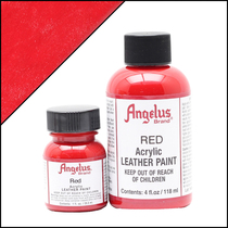 Angelus Red Leather Paint DIY red sneakers to make paint