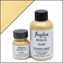 Angelus Leather Paint DIY 1oz Gold sneakers custom Paint Gold
