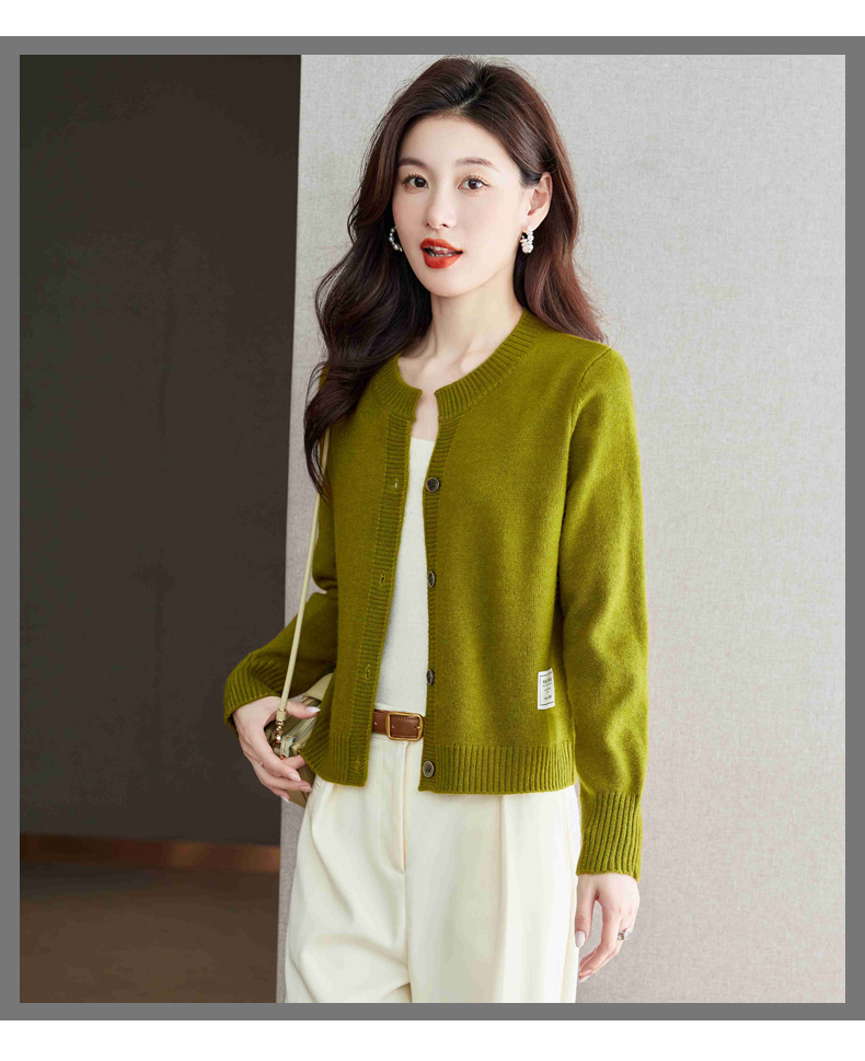 E9730 1780K ÁO LEN NỮ XIAENHA ÁO LEN DÁNG DỘNG MÙA XUÂN THU ĐÔNG THỜI TRANG NỮ G05 SẢN PHẨM MỚI