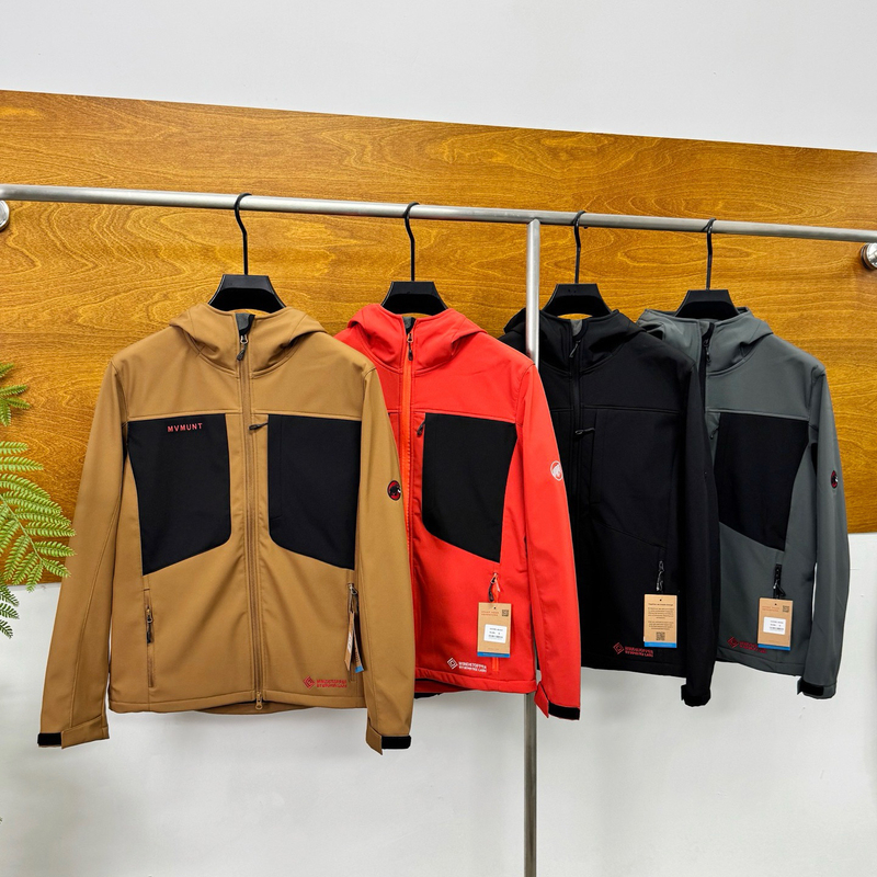 【Xiangjia Clearance】Mammoth's Celestial Pattern Men's and Women's Hooded Jacket Vii Eighth Generation Red Label Embroidered Fleece-Lined Coat