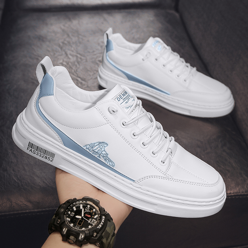 Spring Men Shoes 2022 New Trends Casual Waterproof Flat Shoes Men Pilots Little White Shoes 100 Hitch Shoes