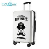 韩希路 Модный трендовый ретро чемодан для путешествий, в британском стиле