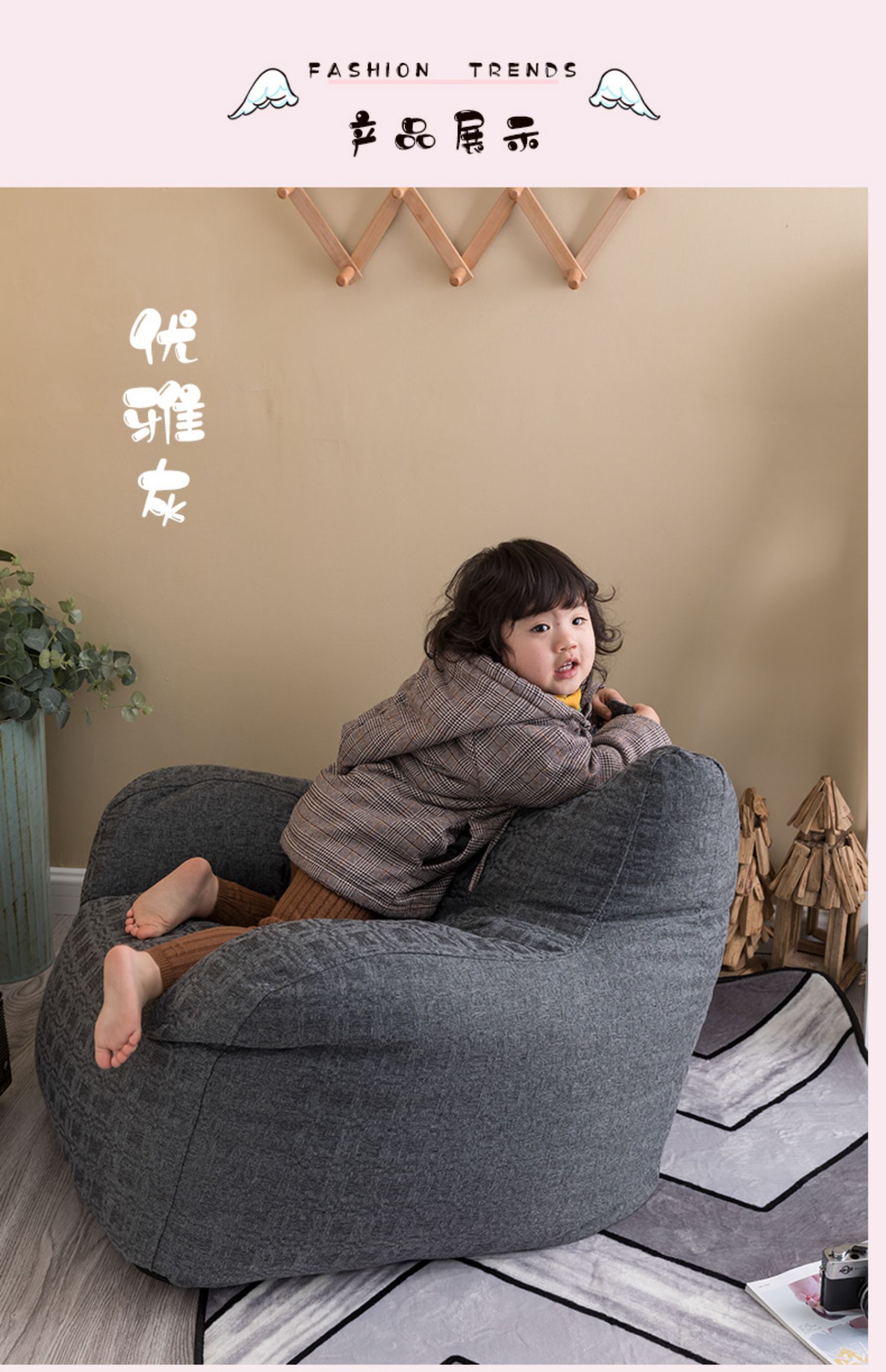 Tím lá tatami đơn beanbag sân thượng đi lang thang ghế sofa ghế salon lười biếng ghế phòng ngủ căn hộ nhỏ beanbag - Ghế sô pha bộ ghế sofa mini giá rẻ