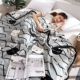 Ấm áp phần đơn che chân chăn nữ đầu gối bé chăn văn phòng nhung san hô mùa đông chăn