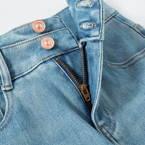 Мегафон, джинсы, летние универсальные флисовые светлые штаны, подходит для подростков, высокая талия, оверсайз, свободный крой