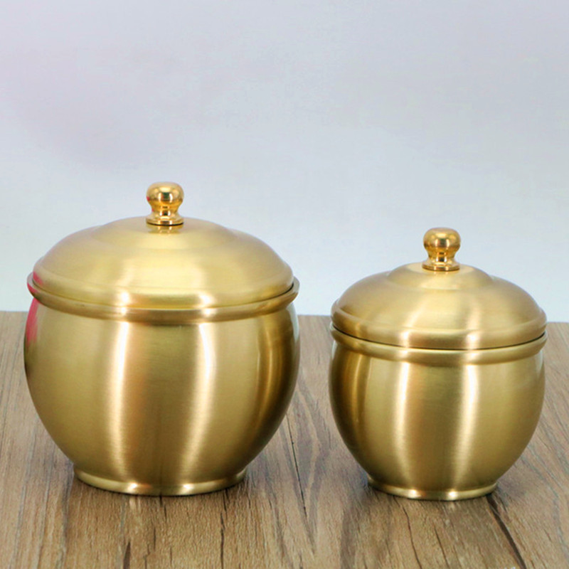 香炉 純銅 香粉カップ 備品 白檀の壷 香粉ボトル 包装箱 沈香粉 白檀の壷 純真鍮