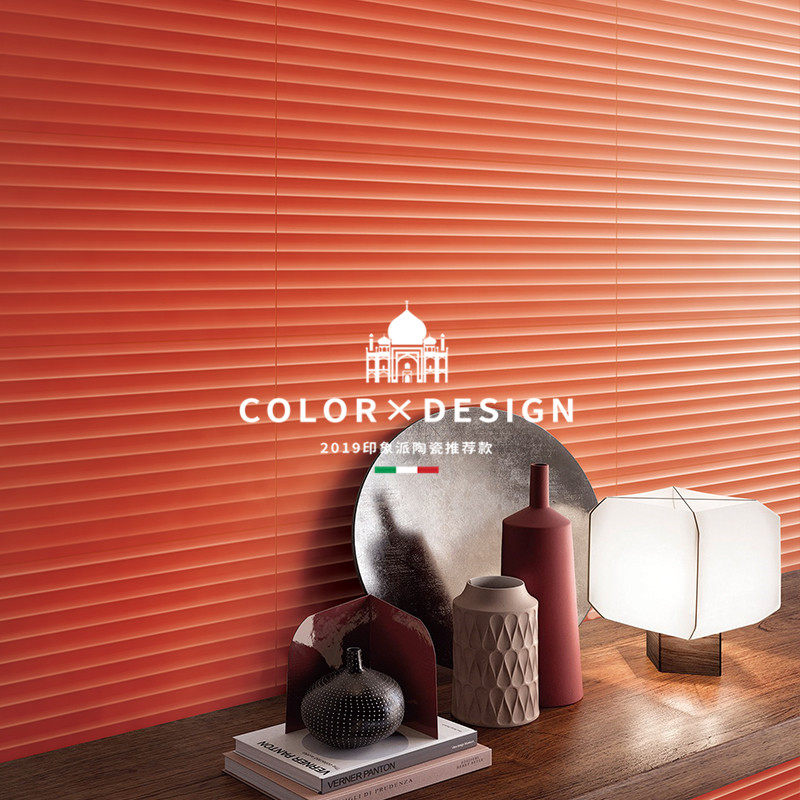 Macaron Tiles Nordic Ins Weathering Makeup Room Bathroom Colored Wavy Wall Brick Tile Mesh Red Background Antique