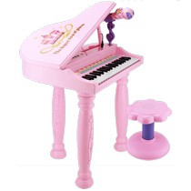 Childrens electronic keyboard toy for beginners to play small piano 3-6 years old baby puzzle 2 girls 5 musical instrument gift 4