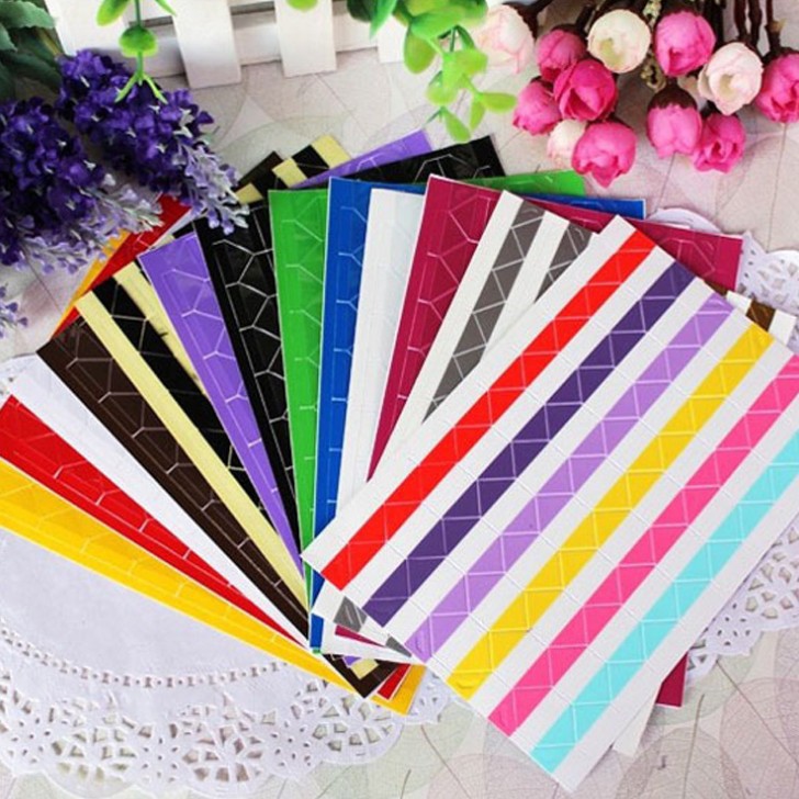 13 photo album corner stickers Photo fixed adhesive type 102 DIY album album Polaroid corner stickers