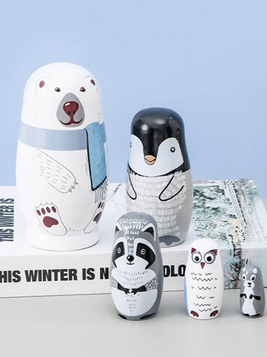 Детские деревянные учебные пособия с животными, Россия, подарок на день рождения