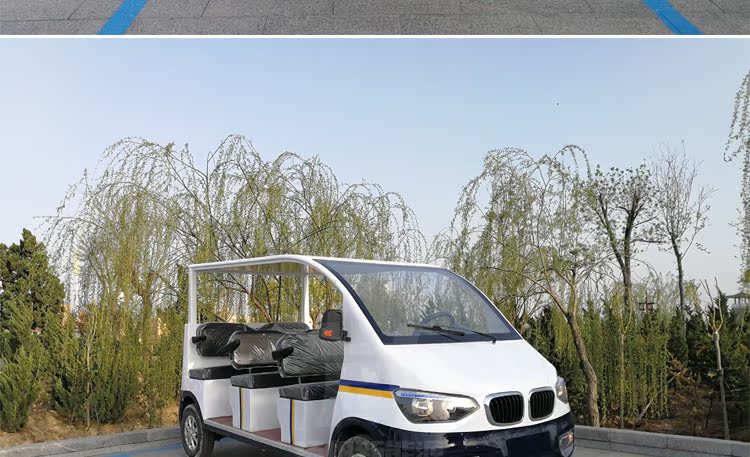 Mới xe điện bốn bánh tuần tra vỏ sắt năng lượng mới khu vực ngắm cảnh tham quan xe thành phố quản lý an ninh tài sản thực thi pháp luật xe - Xe đạp điện xe đạp điện cho học sinh cấp 2