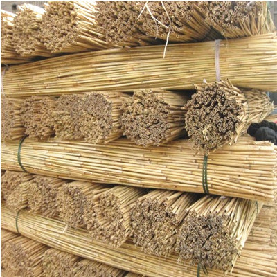 Thick reed rod Hotel dining room wall hanging ceiling decoration material Reed dry flower reed curtain size customization