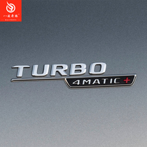 Mercedes-Benz GLEgle350 upgrade modification GLE53 car label side label letter sticker TURBO 4 MATIC logo
