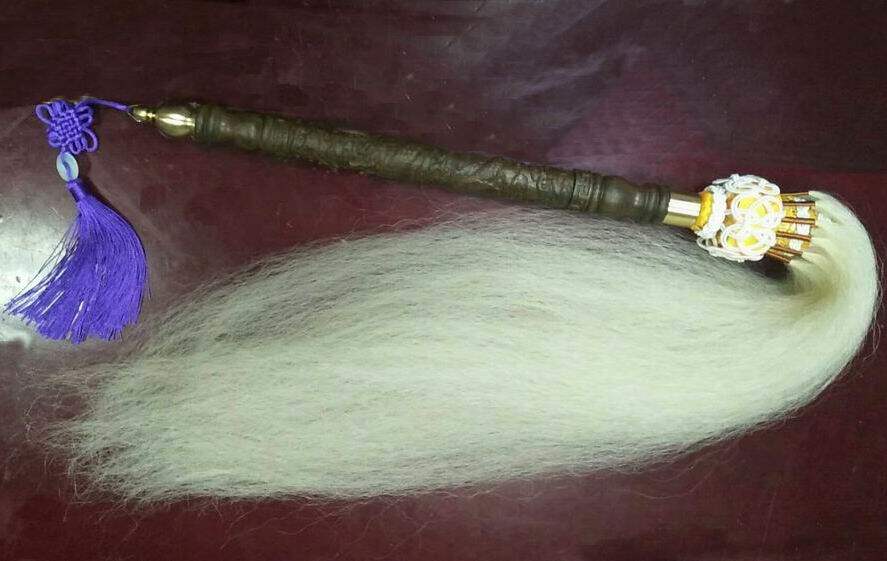 Upfront dusty purple sandalwood handle in dust folklore supplies folk road instrumental martial arts performance props-Taobao