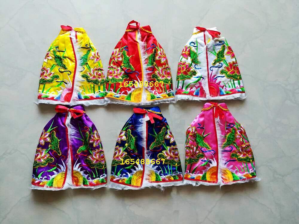 Guanyin BodhisattBodhisattBodhisattva Buddha statue lotus cape lotus flower clover cloister embroidered embroidered handicraft 33 36 41 46cm-Taobao