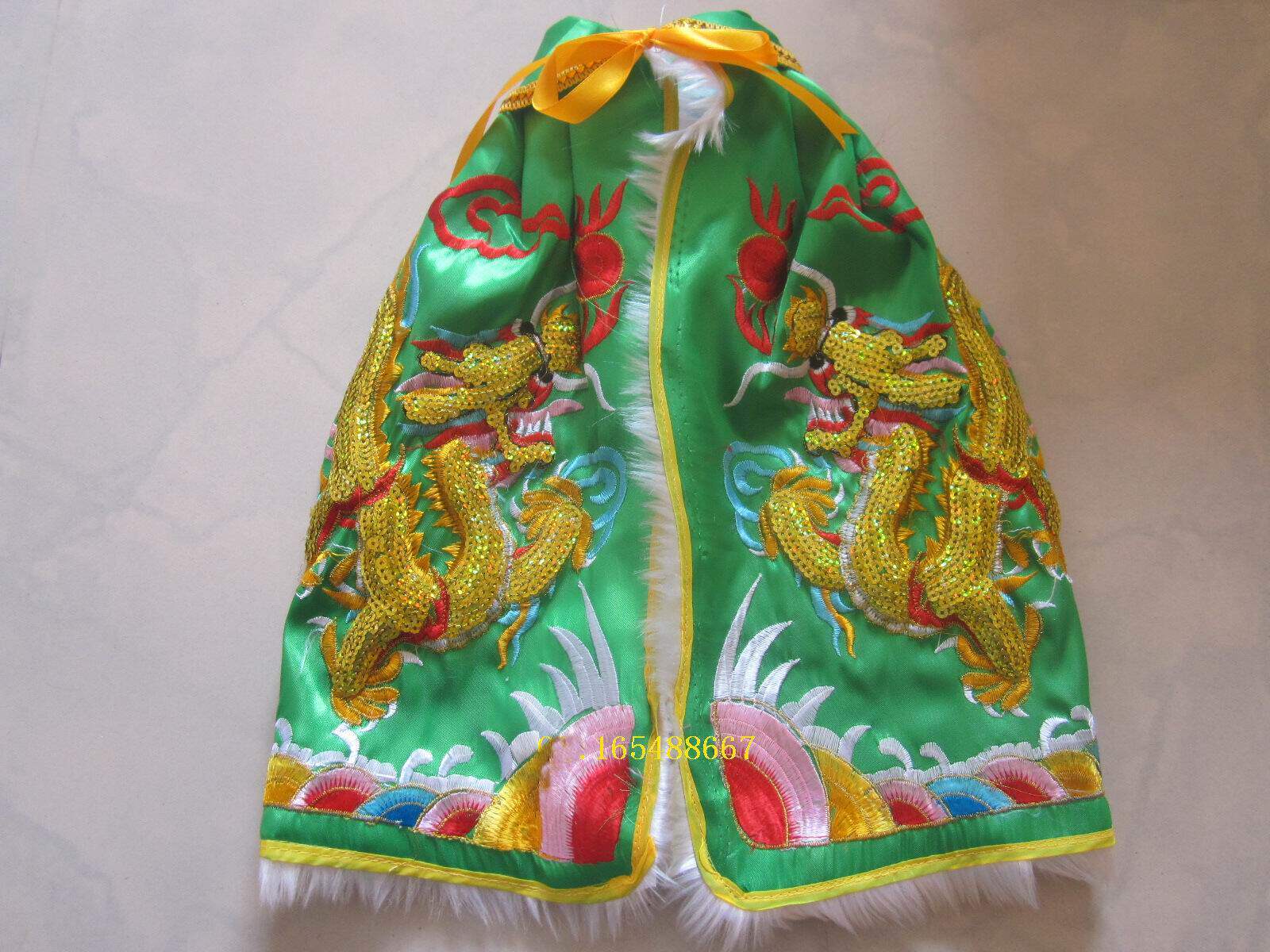 Buddha statue clothes green kyan kung kung kung kung kung kung clothes clothes 36cm