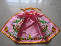 Shenming clothing Buddha robe gown embroidery Buddha statue cloak Buddha clothing Guanyin statue clothing beads lotus pink 41cm