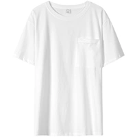 5906 мужской белый T -маначный топ