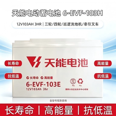 Tianeng Battery 6-Evf-103E/12V103Ah/73A/83A/120A/150A/200A Long Life