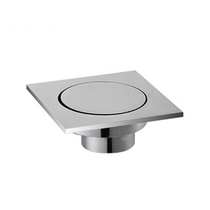 German all-copper closed bouncing floor drain pedal pressing deodorant insect-proof shower room toilet large displacement