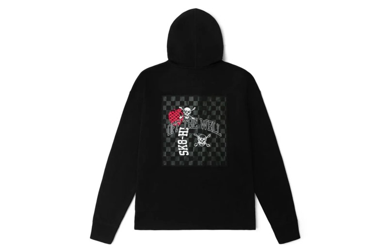 Vans Women's Hoodie Loose Top Checkerboard Black Hoodie Vn0A54Jrblk Vans Women's Hoodie Loose Top Checkerboard Black Hoodie Vn0A54Jrblk
