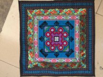 Yunnan ethnic style pillowcase Chinese style retro cushion embroidery pillow cushion handmade pillowcase