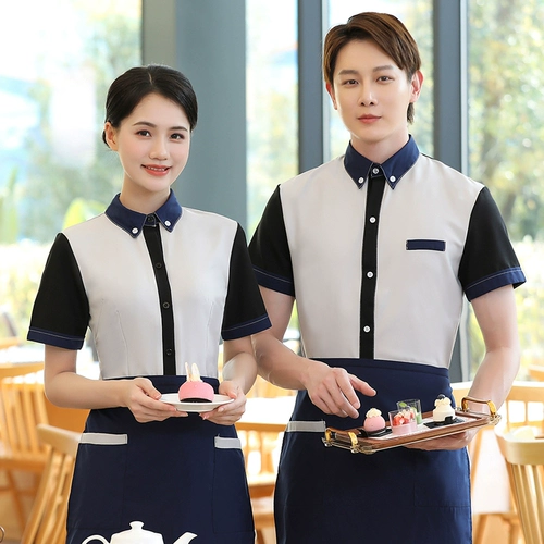 Летняя футболка для работы, короткий рукав