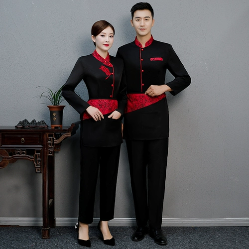 Комбинезон для отеля, летняя одежда подходит для мужчин и женщин, комплект, китайский стиль