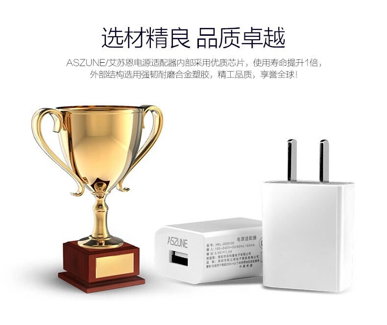 chargeur ASZUNE pour téléphones APPLE APPLE IPHONE4S - Ref 1299241 Image 9