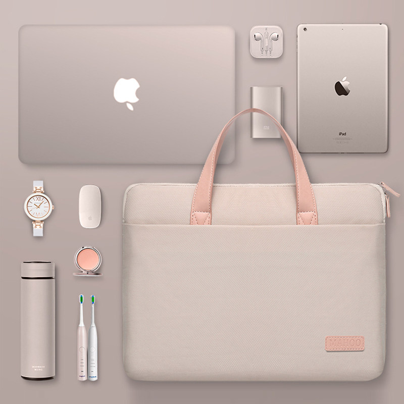 Apple macbook computer bag portable to apply Huawei notebook 14 inch female macbookair protective sheath macbookpro13 inch liner bag 16thin