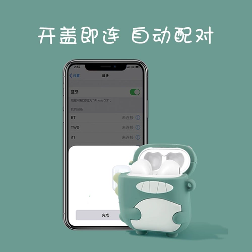 Apple, vivo, oppo, милые оригинальные совместимые мультяшные высококачественные наушники, 2021 года, bluetooth