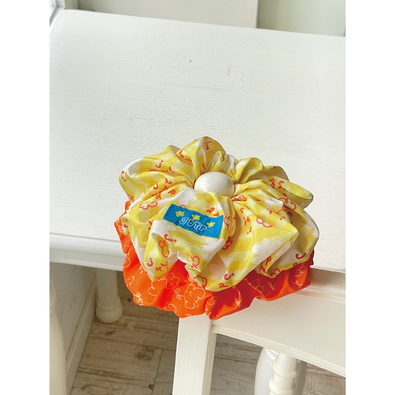 Jdtp Same Style for Humans and Pets ~ Original Oversized Lazy Bun Ponytail Hair Tie Scrunchie Jdtp Same Style for Humans and Pets ~ Original Oversized Lazy Bun Ponytail Hair Tie Scrunchie
