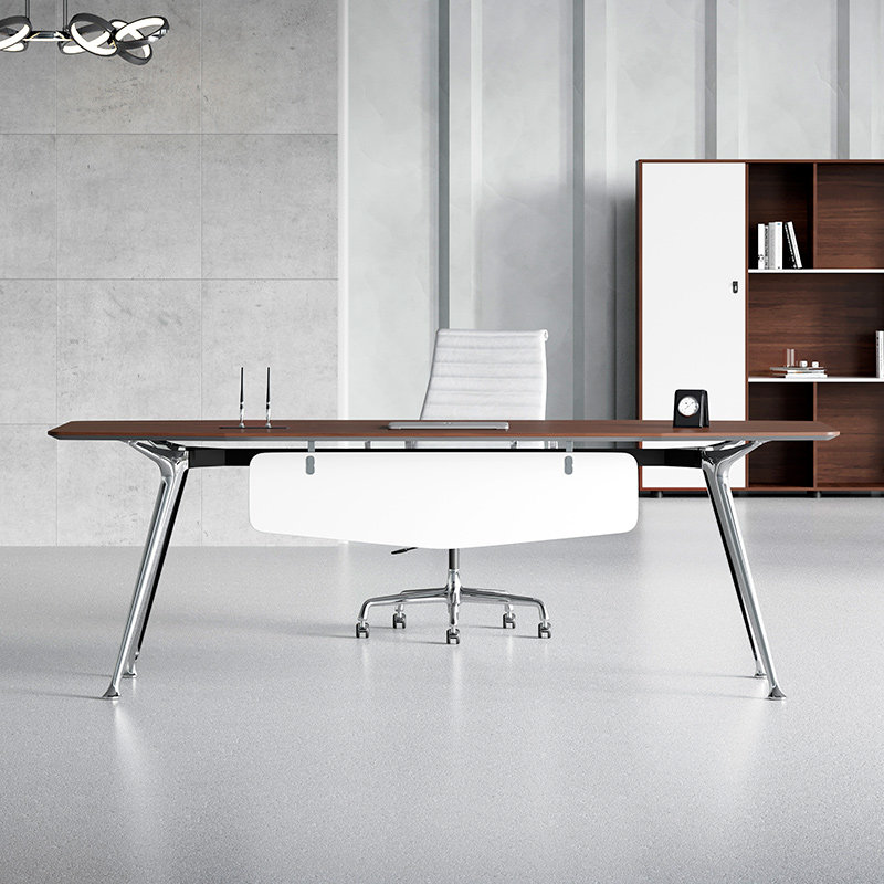 New Chinese Owner Desk Brief Modern Fashion Office Single Table Chair Portfolio Manager Table Big Bandae