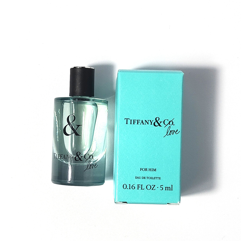Tiffany Love for Him誓爱恋语 Men's Eau De Toilette Q Sample 5ml Woody Fragrance Concert