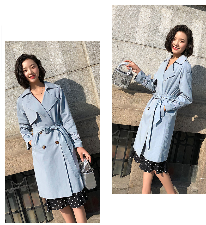 Trench pour femme en Coton - Ref 3226964 Image 22
