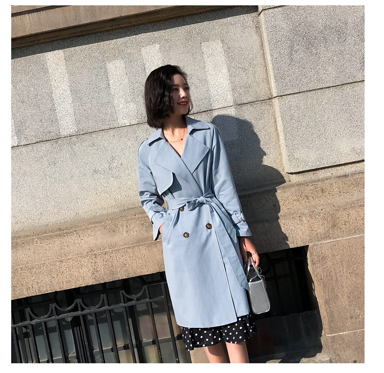 Trench pour femme en Coton - Ref 3226964 Image 23